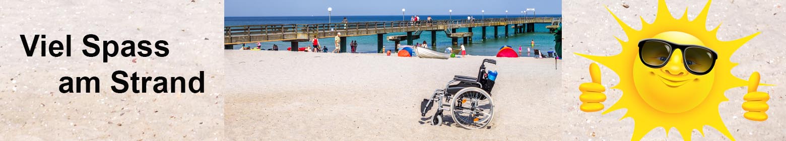Rollstuhlfahrer geeignte Strände in Florida