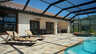 Die Terrasse hat Westlage, so dass man ab Mittag bis zum Abend die Sonne in vollen Zügen genießen kann - Traum-Urlaub-Florida