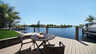 Vom Dock aus kann man den atemberaubenden Blick genießen - Traum-Urlaub-Florida