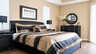 Das Elternschlafzimmer bietet ein übergroßes Doppelbett und Zugang zur Terrasse - Traum-Urlaub-Florida