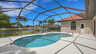 Villa Shakira Cape Coral Ferienhaus mit überdachtem Pooldeck, Liegen und Kanalblick - Traum-Urlaub-Florida