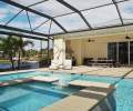 Pool und Spa sind elektrisch beheizbar - Traum-Urlaub-Florida