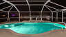 Am Abend lässt sich der Pool wunderschönen beleuchten  - Traum-Urlaub-Florida