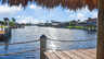 Blick auf den breiten Kanal  - Traum-Urlaub-Florida