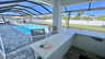 Blick vom Grill über die gesamte Terrasse und den Garten - Traum-Urlaub-Florida