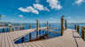 Privater Bootsanleger der Villa River King mit Blick auf den Caloosahatchee River - Traum-Urlaub-Florida