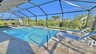  Pool mit gestreenter Terrasse und gemütlicher Sitzecke. - Traum-Urlaub-Florida