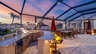 Sonnenuntergang über der Villa Caribbean Flair - Traum-Urlaub-Florida