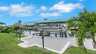 Bootslift der Villa Kamala in Cape Coral mit privatem Bootssteg am Kanal. - Traum-Urlaub-Florida