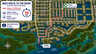 Illustrierte Kanalkarte mit Bootsstrecke von einer Villa an der SW 11th Place zum Fluss - Traum-Urlaub-Florida