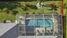 Privater Pool mit Screen, umgeben von einem tropischen uneinsehbaren Garten  - Traum-Urlaub-Florida