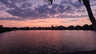 Romantischer Abendhimmel in Rosa- und Lilatönen über dem Wasser - stimmungsvolle Dämmerung an der Villa Casa de la  Vista - Traum-Urlaub-Florida