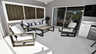 Gemütliche Lounge-Ecke - ideal für entspannte Nachmittage, Spieleabende oder ein Glas Wein im Freien. - Traum-Urlaub-Florida