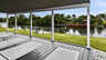 Die überdachte Terrasse mit Blick auf den Kanal ist der ideale Rückzugsort für entspannte Stunden im Freien - Traum-Urlaub-Florida