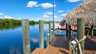 Eine Tikihütte steht für Parties am Dock zur Verfügung - Traum-Urlaub-Florida