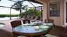 Ob gemütliches Frühstück oder Grillabend - der Essbereich auf der Terrasse ist jeweils perfekt geeignet - Traum-Urlaub-Florida