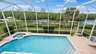 Blick vom Balkon auf Pool und Segelbootkanal - Traum-Urlaub-Florida