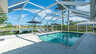 Die große Terrasse und der Pool laden zum Relaxen ein  - Traum-Urlaub-Florida