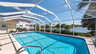 Der elektrisch beheizbare Pool bietet Badespaß bei jedem Wetter - Traum-Urlaub-Florida